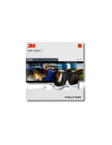 Protector Auditivo 3M Peltor H520B Optime II Con Arco Para Nuca