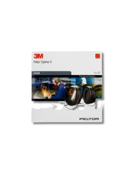 Protector Auditivo 3M Peltor H520B Optime II Con Arco Para Nuca