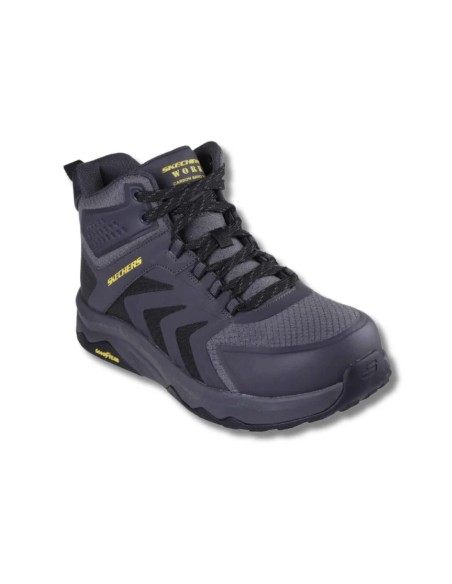 Botín de Seguridad Skechers Work Speed-Trekker 200256 Gris Para Hombre