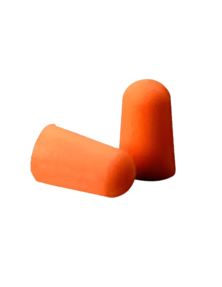 Par de Tapones Auditivos Desechables 3M 1100 Naranjas