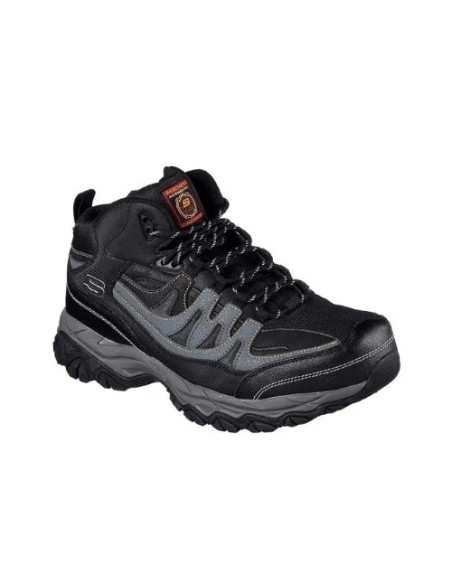 Botín de Seguridad Skechers Work HoldRegde-Rebem 77108 Negro para Hombre