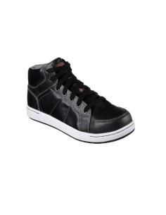 Zapatilla de Seguridad Skechers Work Stirling 77149 Negro para Hombre