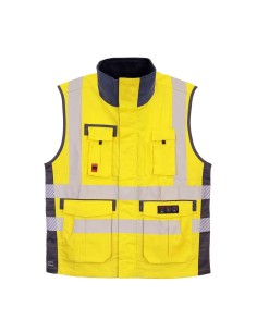 Chaleco Geologo Ignifugo Absolute Fire FRSVT NFPA 13034 Amarillo