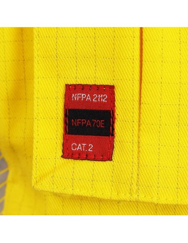 Chaleco Geologo Ignifugo Absolute Fire FRSVT NFPA 13034 Amarillo