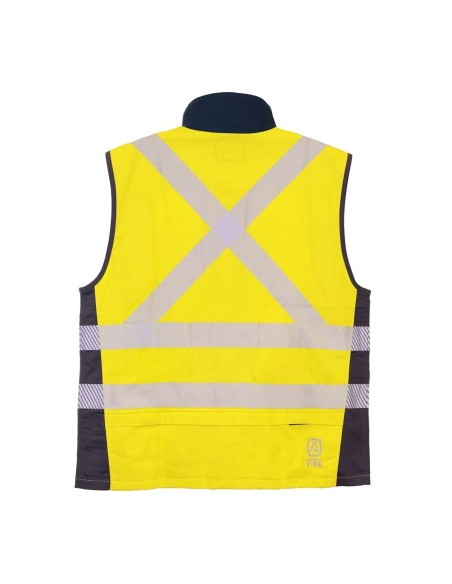 Chaleco Geologo Ignifugo Absolute Fire FRSVT NFPA 13034 Amarillo