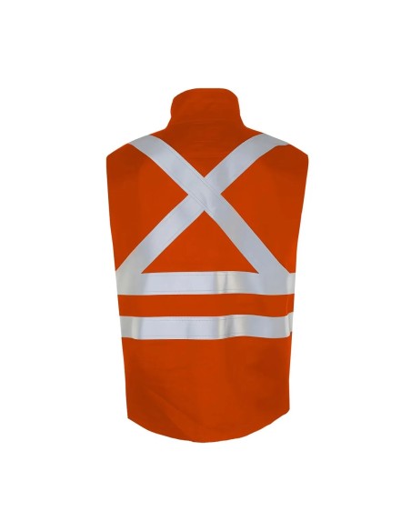 Chaleco Geologo Ignifugo Absolute Fire EN11612 + AS 9,5cal Naranjo Chaleco Geologo Ignifugo Absolute Fire EN11612 + AS 9,5cal Naranjo