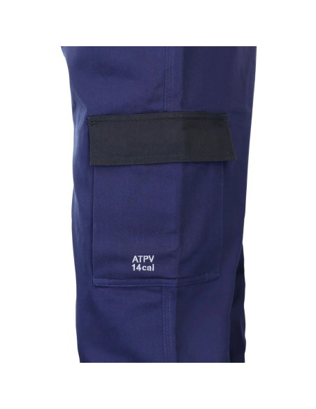 Pantalón Ignífugo Absolute Fire ATPV 14 AS Azul