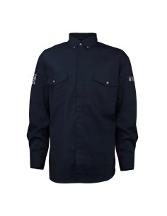 Camisa Ignífuga NFPA + 13034 Azul Marino