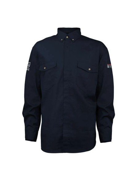 Camisa Ignífuga NFPA + 13034 Azul Marino