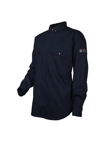 Camisa Ignífuga NFPA + 13034 Azul Marino