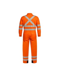 Overol Ignifugo Absolute Fire EN11612 + AS 9,5cal Naranjo 2