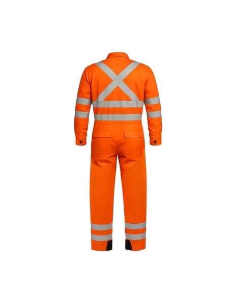 Overol Ignifugo Absolute Fire EN11612 + AS 9,5cal Naranjo Overol Ignifugo Absolute Fire EN11612 + AS 9,5cal Naranjo