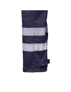 Overol Ignifugo Absolute Fire Antiest. FRCT NFPA 13034 Mujer Azul/Beige 2