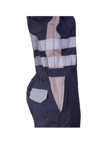 Overol Ignifugo Absolute Fire Antiest. FRCT NFPA 13034 Mujer Azul/Beige