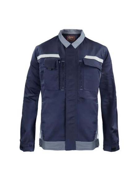 Chaqueta Slack Ignífuga Antiestático NFPA Azul Marino Chaqueta Slack Ignífuga Antiestático NFPA Azul Marino