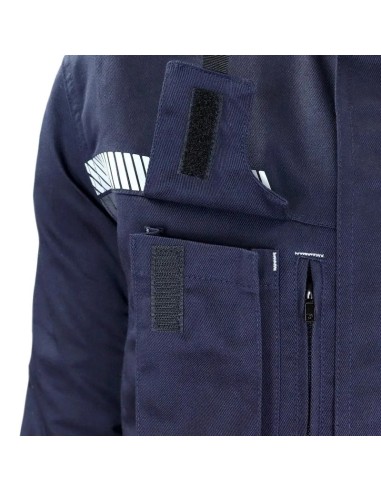 Chaqueta Slack Ignífuga Antiestático NFPA Azul Marino