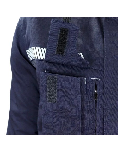 Chaqueta Slack Ignífuga Antiestático NFPA Azul Marino Chaqueta Slack Ignífuga Antiestático NFPA Azul Marino
