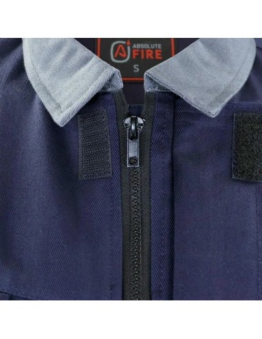 Chaqueta Slack Ignífuga Antiestático NFPA Azul Marino