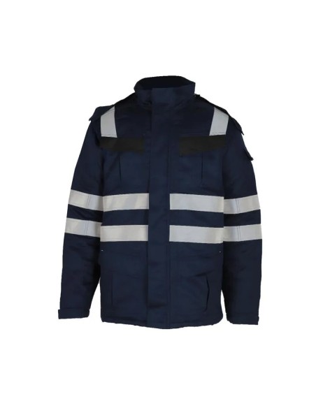 Parka Ignifuga Absolute Fire EN11612 + AS 39cal Azul Parka Ignifuga Absolute Fire EN11612 + AS 39cal Azul