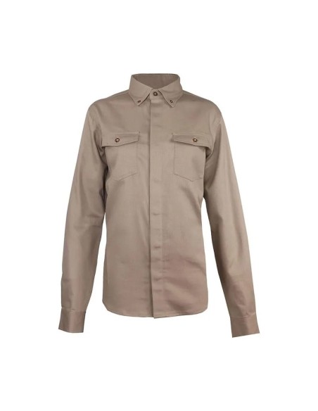 Blusa Ignífuga + NFPA 13034 Beige Mujer
