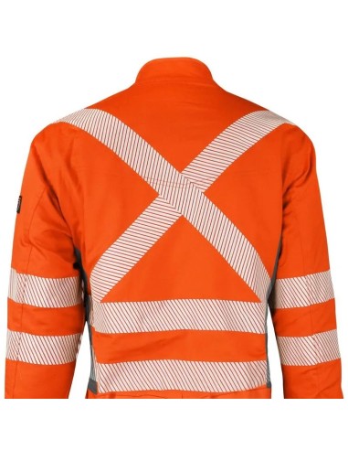 Overol Ignífugo NFPA + 13034 Naranjo/Gris