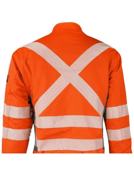 Overol Ignífugo NFPA + 13034 Naranjo/Gris