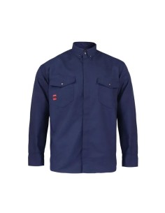 Camisa Ignifuga Absolute Fire FRST NFPA 13Cal Azul Marino
