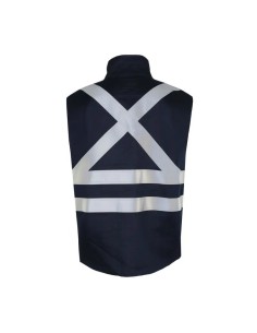 Chaleco Geologo Ignifugo Absolute Fire EN11612 + AS 9,5cal Azul 2