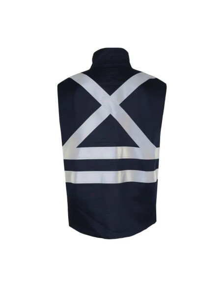 Chaleco Geologo Ignifugo Absolute Fire EN11612 + AS 9,5cal Azul Chaleco Geologo Ignifugo Absolute Fire EN11612 + AS 9,5cal Azul