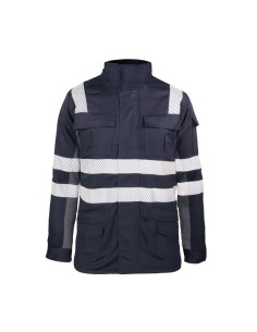 Parka Ignifuga Absolute Fire Antiestática FRWJT NFPA 13034 Azul Marino