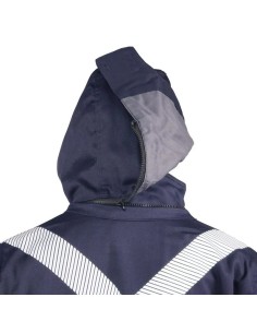 Parka Ignifuga Absolute Fire Antiestática FRWJT NFPA 13034 Azul Marino 2