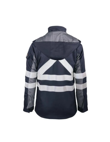 Parka Ignifuga Absolute Fire Antiestática FRWJT NFPA 13034 Azul Marino