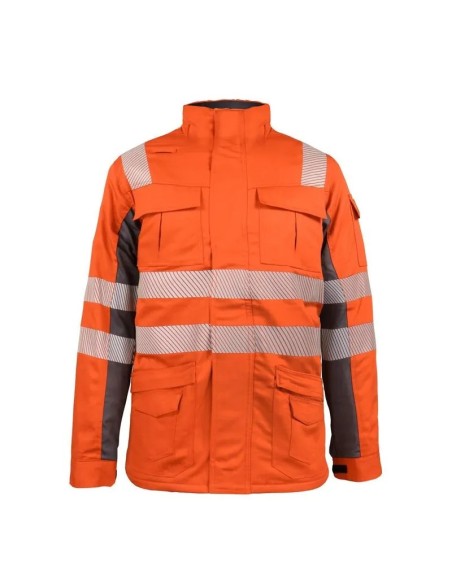 Parka Ignífuga Antiestática NFPA 13034 Naranja Parka Ignífuga Antiestática NFPA 13034 Naranja