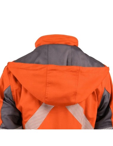 Parka Ignífuga Antiestática NFPA 13034 Naranja