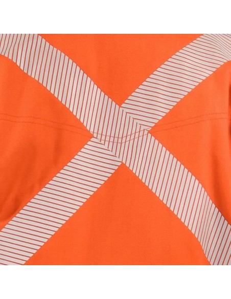 Parka Ignífuga Antiestática NFPA 13034 Naranja Parka Ignífuga Antiestática NFPA 13034 Naranja