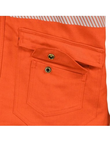 Parka Ignífuga Antiestática NFPA 13034 Naranja