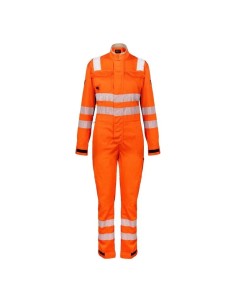 Overol Ignífugo NFPA 13034 Mujer Naranja/Beige
