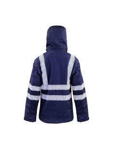 Parka Ignifuga Absolute Fire FRWJT Azul Marino Mujer 2