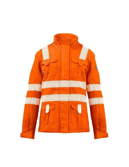 Parka Ignifuga Absolute Fire FRWJT NFPA Mujer Naranja