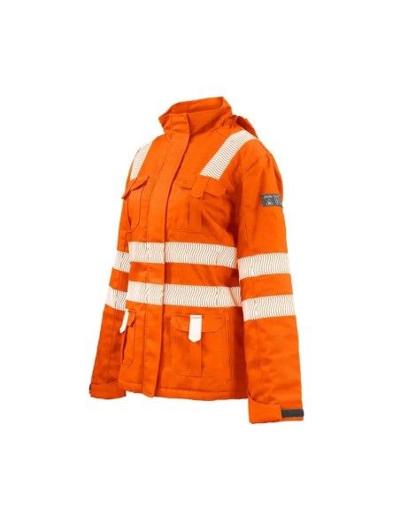 Parka Ignifuga Absolute Fire FRWJT NFPA Mujer Naranja