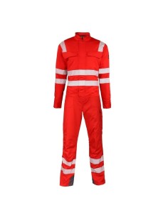 Overol Térmico Ignífugo + NFPA 13034 Rojo 2