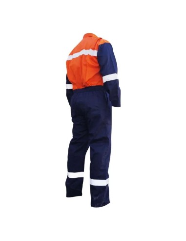 Overol Ignifugo Lakeland Fyrban Naranjo/Azul 7 Oz 8.9 cal/cm2