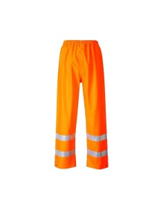 Pantalon Impermeable Ignifugo PU Portwest FR43 Naranja