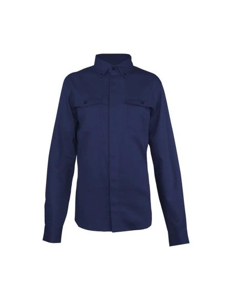 Blusa Ignífuga Antiestática NFPA 13034 Azul Marino Mujer Blusa Ignífuga Antiestática NFPA 13034 Azul Marino Mujer