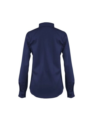 Blusa Ignífuga Antiestática NFPA 13034 Azul Marino Mujer
