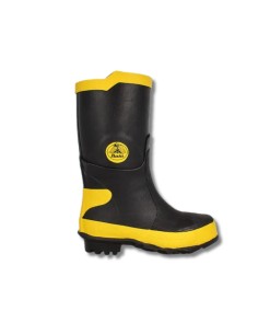 Bota de Seguridad Bata Minera Negra