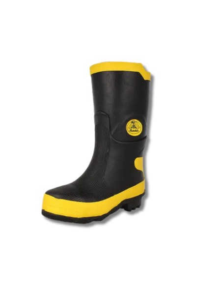 Bota de Seguridad Bata Minera Negra