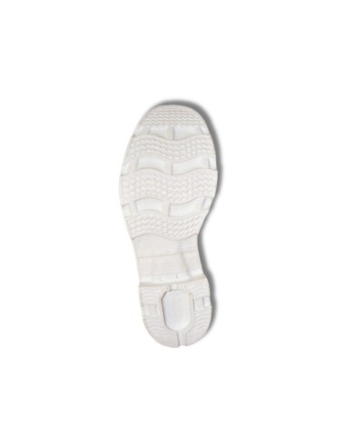 Bota de Seguridad Bata PVC Blanca Lactica Con Punta