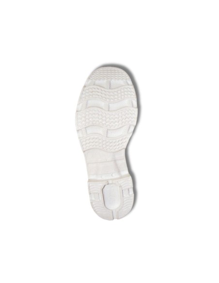 Bota de Seguridad Bata PVC Blanca Lactica sin Punta