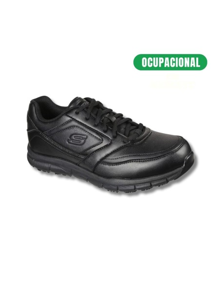 Zapatilla Ocupacional Skechers Nampa para Hombre